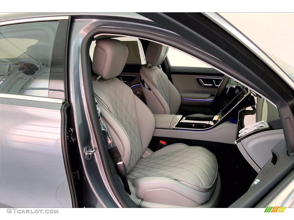 Silver Gray/Black Interior 2022 Mercedes-Benz S 580 4Matic Sedan Photo #143738017