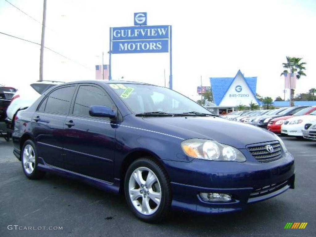2006 Corolla XRS - Indigo Ink Pearl / Dark Charcoal photo #1