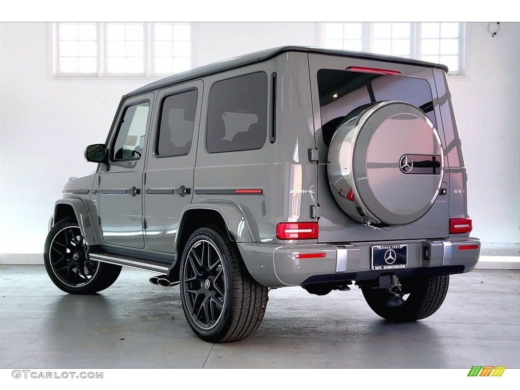 2021 G 63 AMG - G manufaktur Arabian Grey / Yacht Blue/Black photo #2