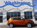 2017 Monarch Orange Nissan Rogue Sport SV AWD  photo #2