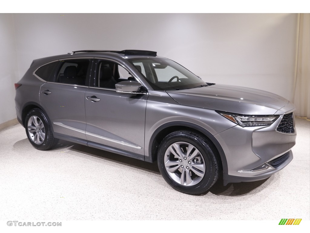Liquid Carbon Metallic 2022 Acura MDX AWD Exterior Photo #143738787