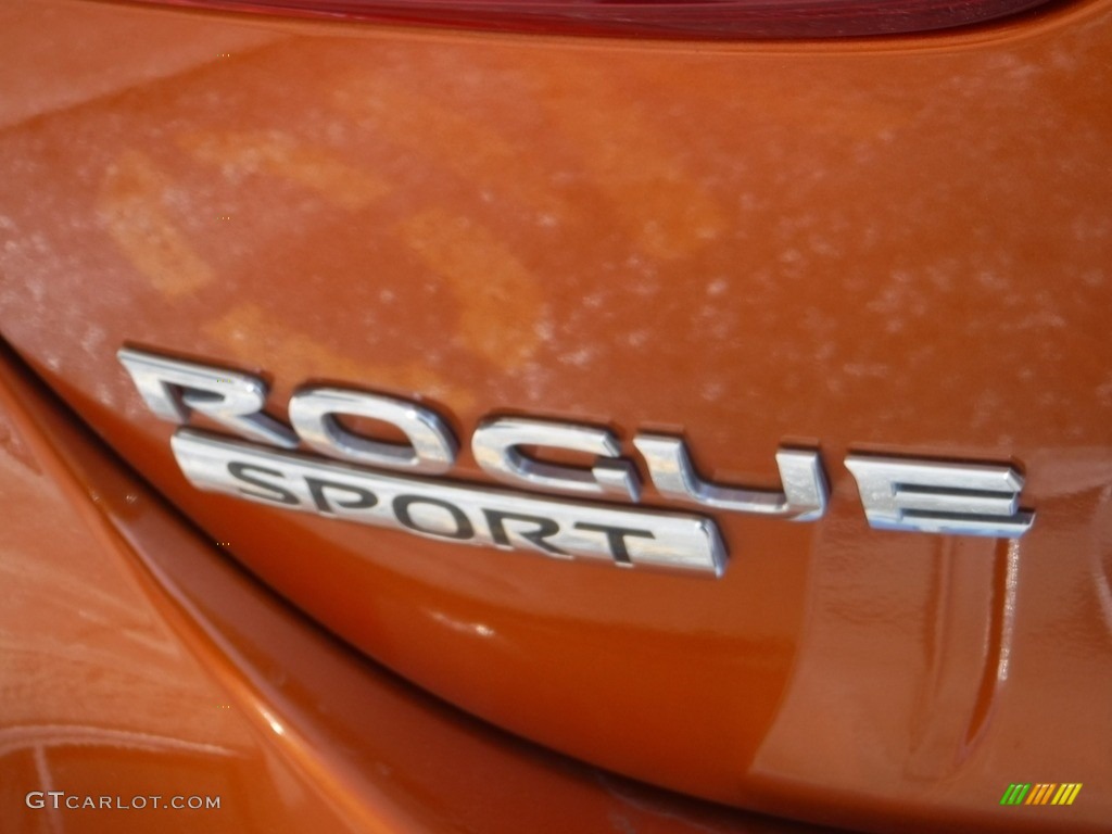 2017 Rogue Sport SV AWD - Monarch Orange / Light Gray photo #12