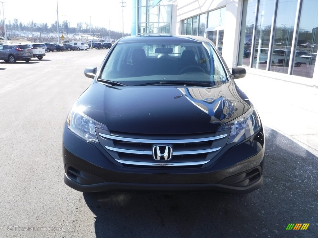 2013 CR-V LX AWD - Crystal Black Pearl / Black photo #4
