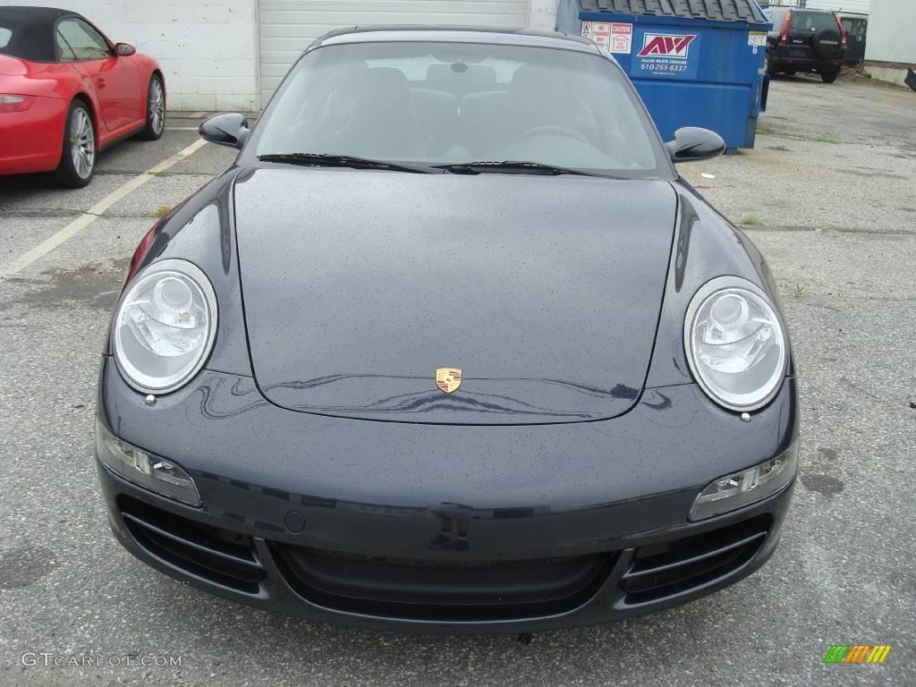 2007 911 Carrera S Coupe - Atlas Grey Metallic / Black photo #3