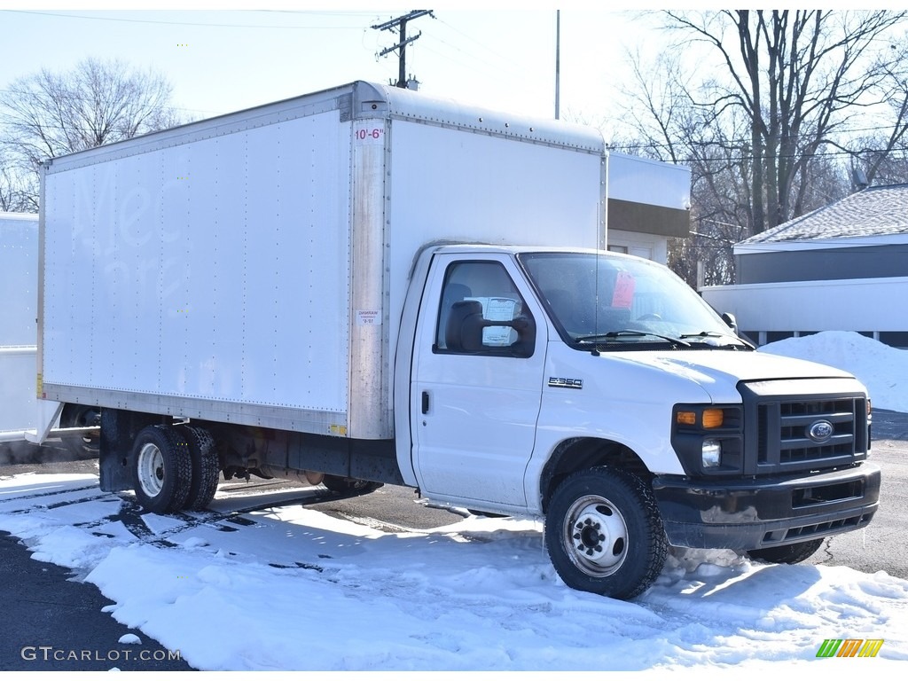 Oxford White 2017 Ford E Series Cutaway E350 Cutaway Commercial Moving Truck Exterior Photo #143739784