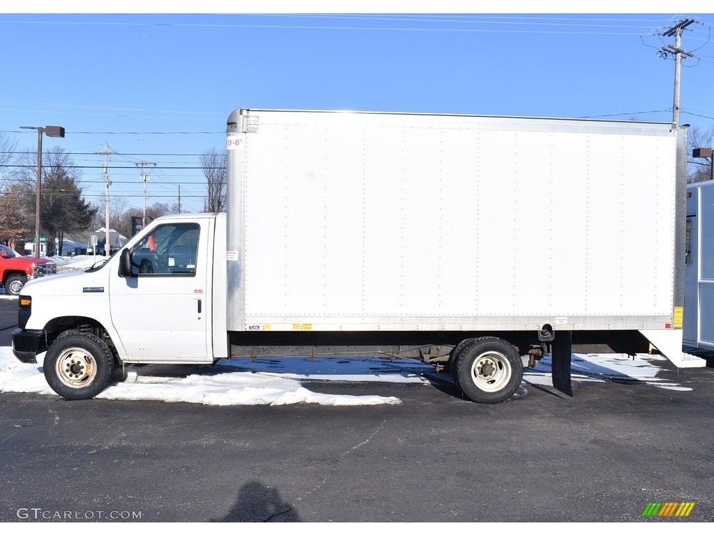 Oxford White 2017 Ford E Series Cutaway E350 Cutaway Commercial Moving Truck Exterior Photo #143739817
