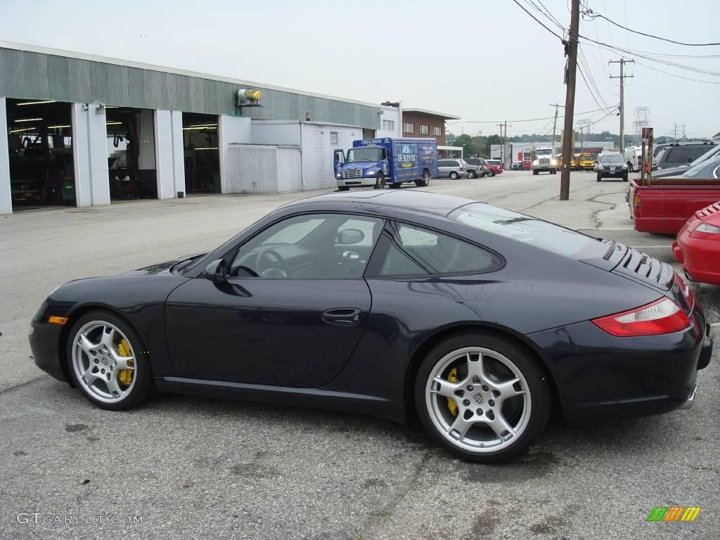 2007 911 Carrera S Coupe - Atlas Grey Metallic / Black photo #10