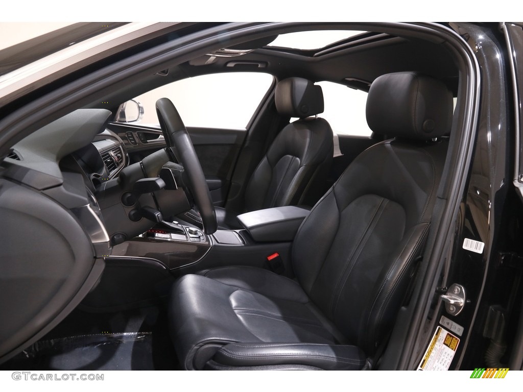 Black Interior 2016 Audi S6 4.0 TFSI Prestige quattro Photo #143739988