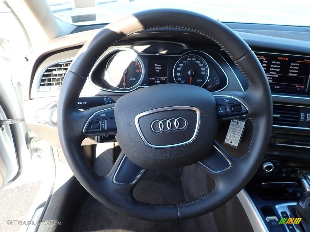 2013 A4 2.0T quattro Sedan - Ice Silver Metallic / Velvet Beige/Black photo #20