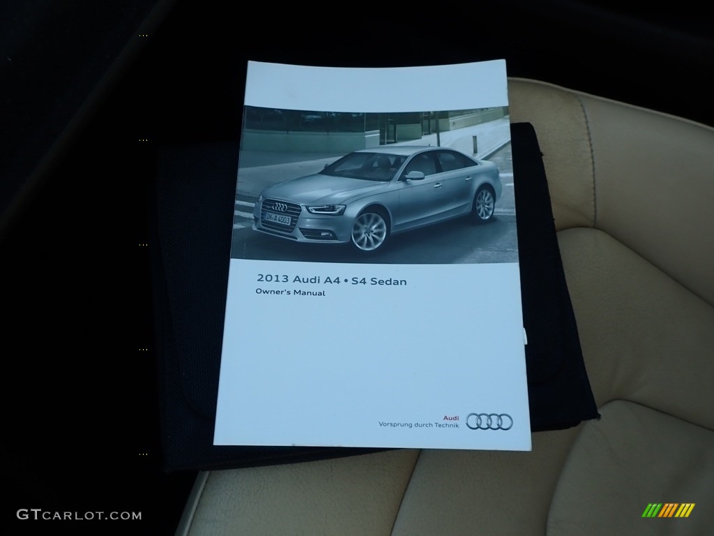 2013 A4 2.0T quattro Sedan - Ice Silver Metallic / Velvet Beige/Black photo #29