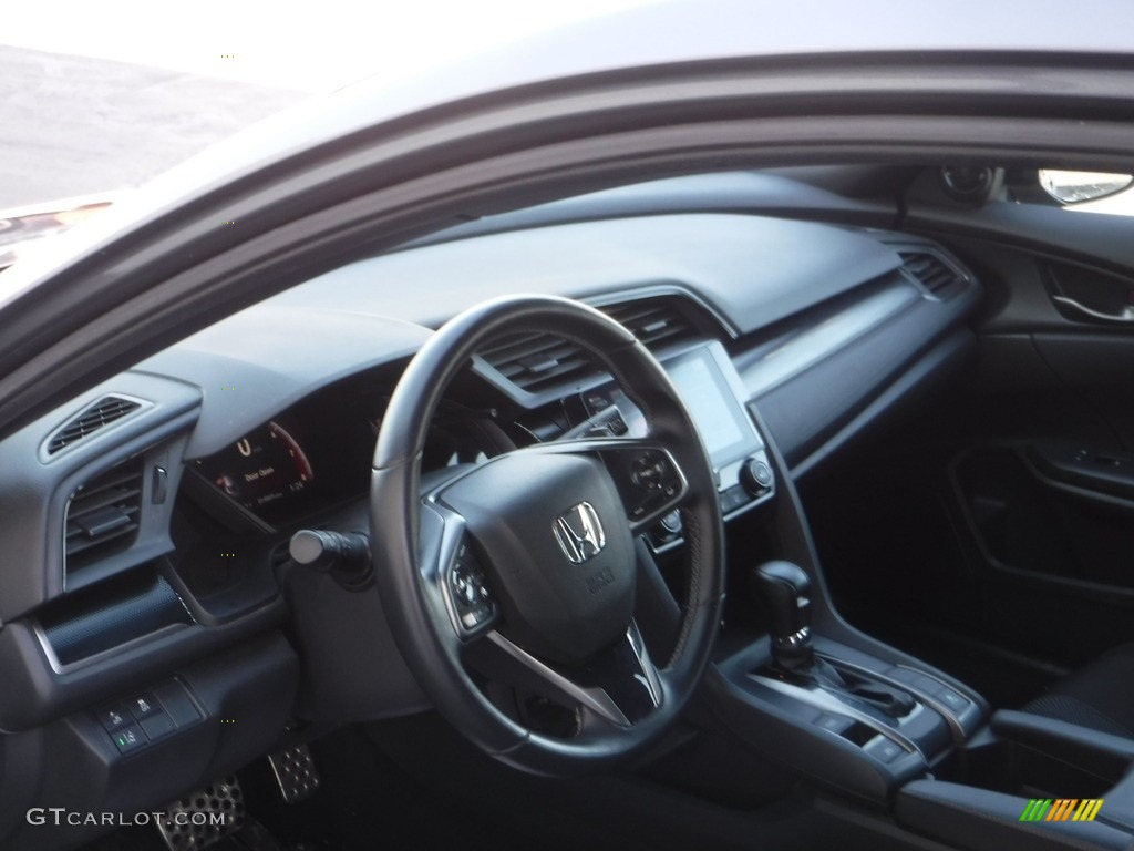 2020 Civic Sport Hatchback - Polished Metal Metallic / Black photo #12