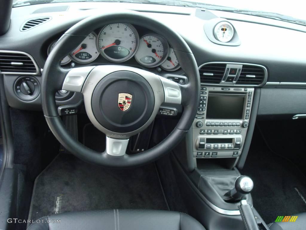2007 911 Carrera S Coupe - Atlas Grey Metallic / Black photo #30