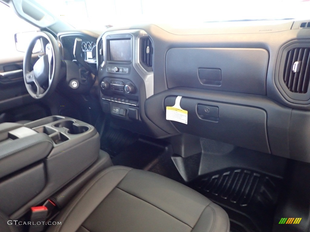 2021 Chevrolet Silverado 1500 WT Regular Cab 4x4 Jet Black Dashboard Photo #143741242