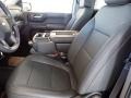 Jet Black Front Seat Photo for 2021 Chevrolet Silverado 1500 #143741284