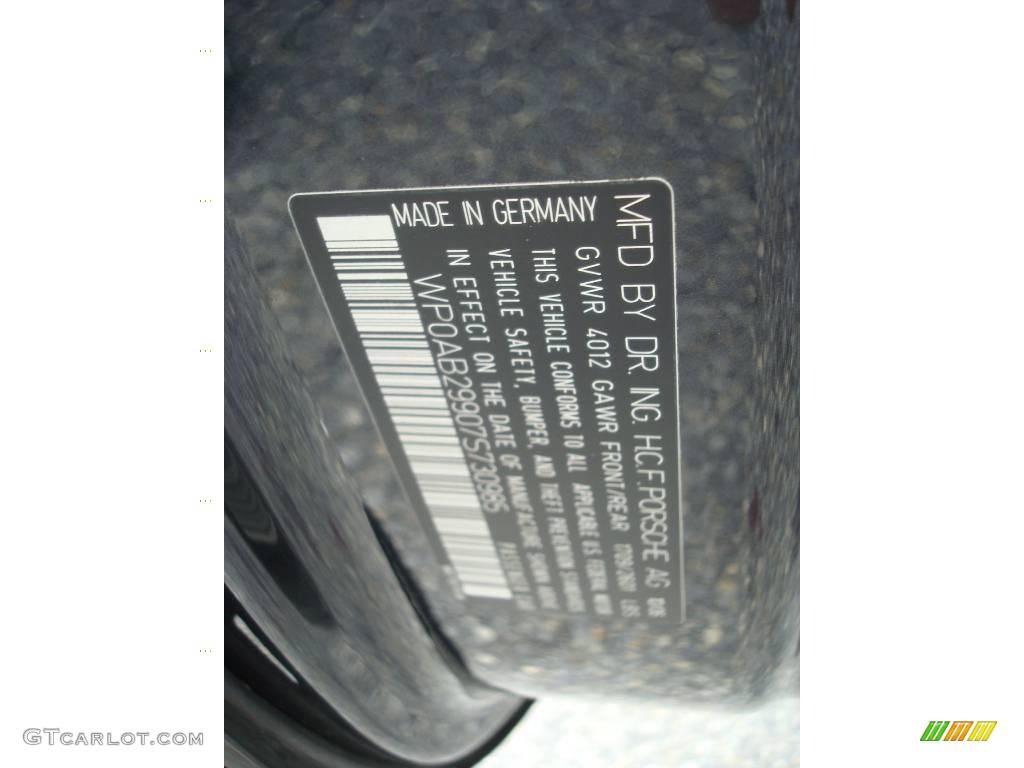 2007 911 Carrera S Coupe - Atlas Grey Metallic / Black photo #37