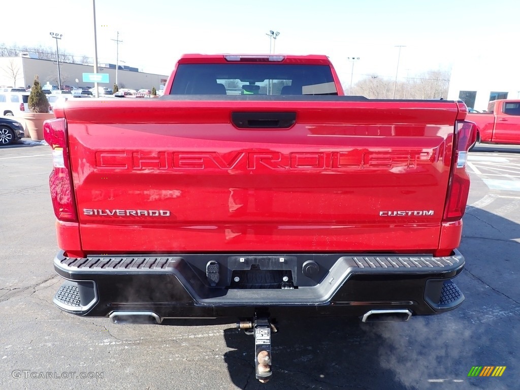 2019 Silverado 1500 Custom Z71 Trail Boss Double Cab 4WD - Red Hot / Jet Black photo #6