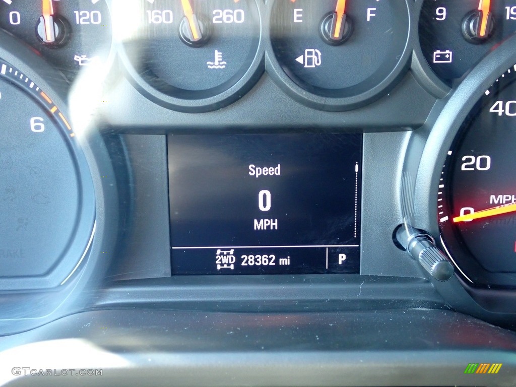 2019 Silverado 1500 Custom Z71 Trail Boss Double Cab 4WD - Red Hot / Jet Black photo #29