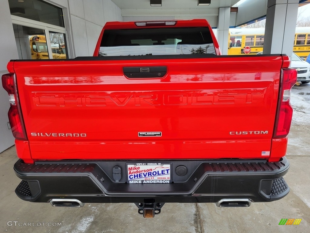 2019 Silverado 1500 Custom Z71 Trail Boss Crew Cab 4WD - Red Hot / Jet Black photo #5