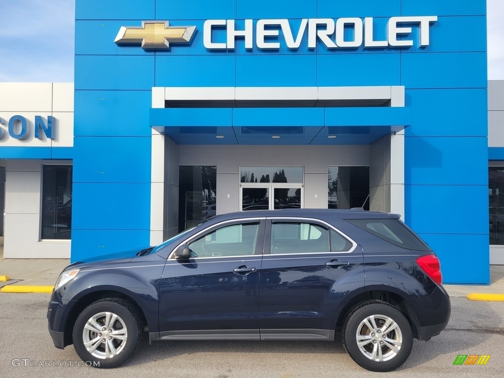 2015 Equinox LS - Blue Velvet Metallic / Jet Black photo #1