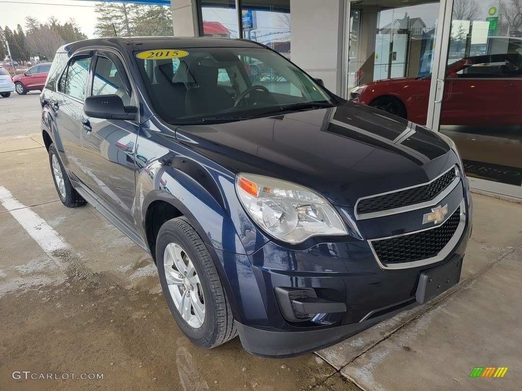 2015 Equinox LS - Blue Velvet Metallic / Jet Black photo #2