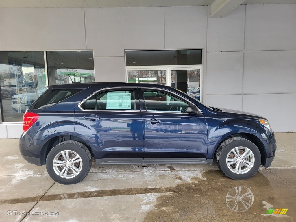 2015 Equinox LS - Blue Velvet Metallic / Jet Black photo #3