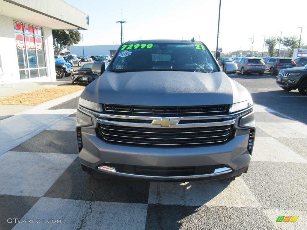 2021 Suburban LT 4WD - Satin Steel Metallic / Jet Black photo #2