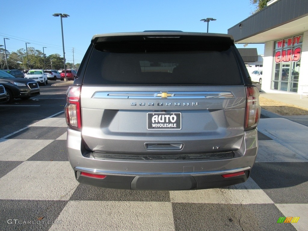 2021 Suburban LT 4WD - Satin Steel Metallic / Jet Black photo #4