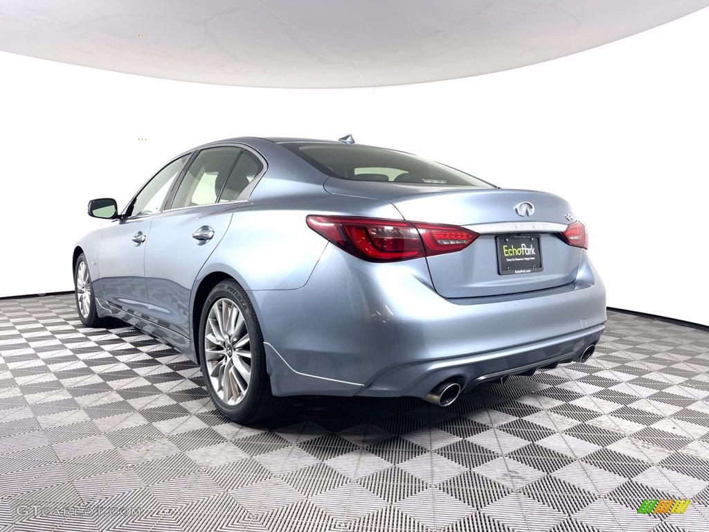 2018 Q50 3.0t - Hagane Blue / Graphite photo #5