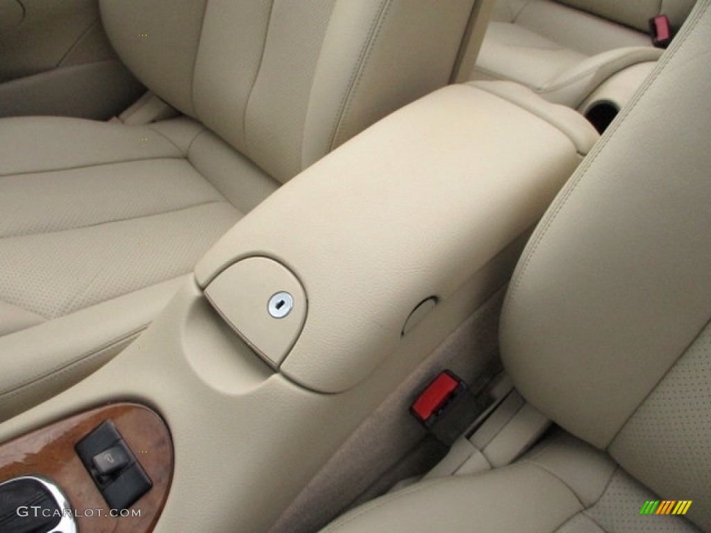 2005 CLK 320 Cabriolet - Black / Stone photo #26