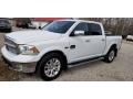 2013 Bright White Ram 1500 Laramie Longhorn Crew Cab 4x4  photo #7