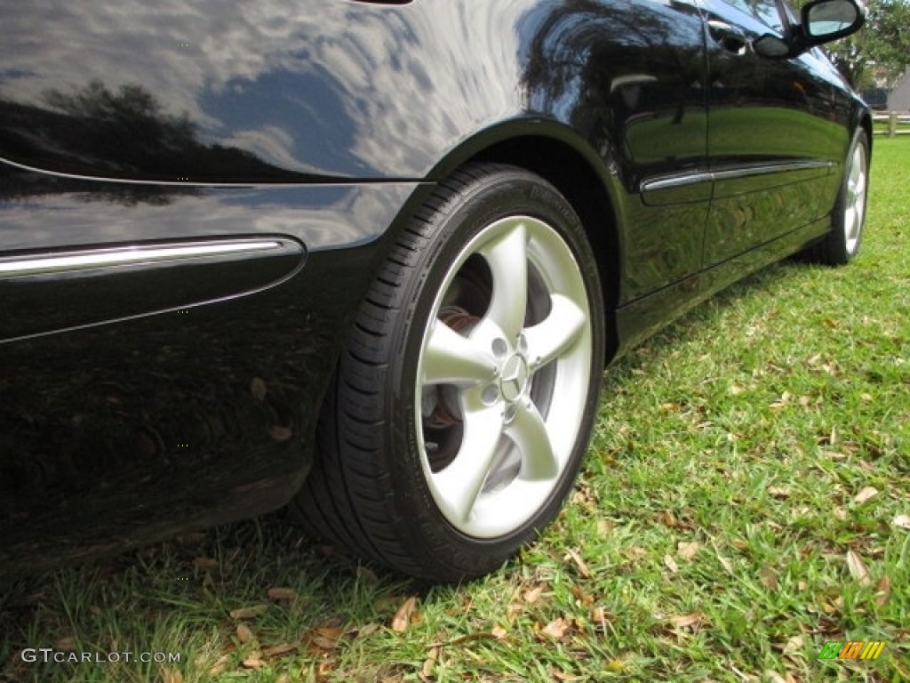 2005 CLK 320 Cabriolet - Black / Stone photo #57