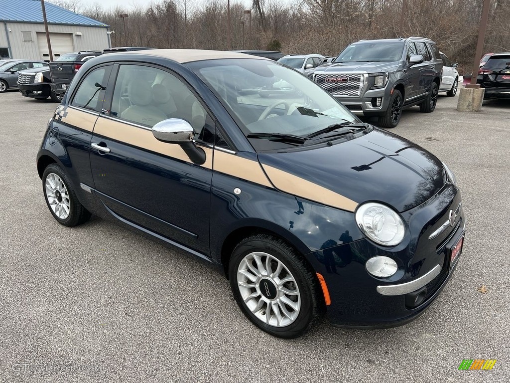 Verde Azzurro (Blue Green) 2015 Fiat 500c Pop Exterior Photo #143744453