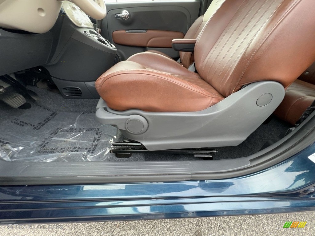 2015 Fiat 500c Pop Front Seat Photo #143744547