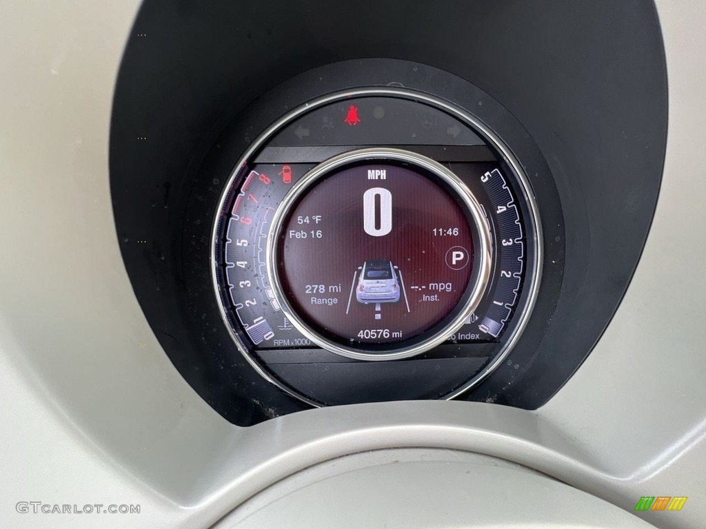 2015 Fiat 500c Pop Gauges Photo #143744614