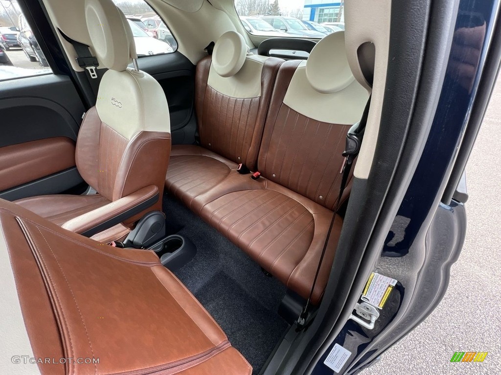 2015 Fiat 500c Pop Rear Seat Photo #143744732