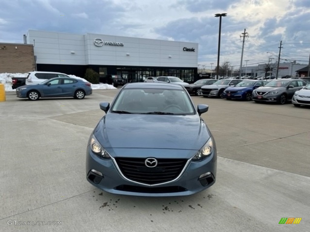 2015 MAZDA3 i Sport 4 Door - Blue Reflex Mica / Black photo #1