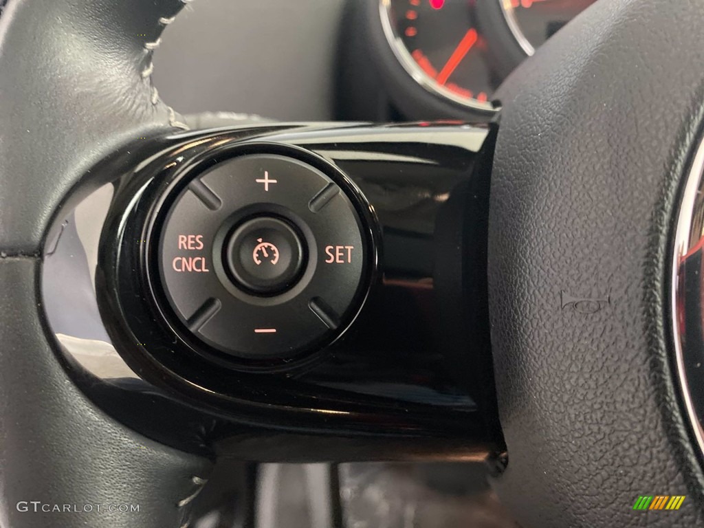 2019 Mini Countryman Cooper S E All4 Hybrid Carbon Black Steering Wheel Photo #143744846