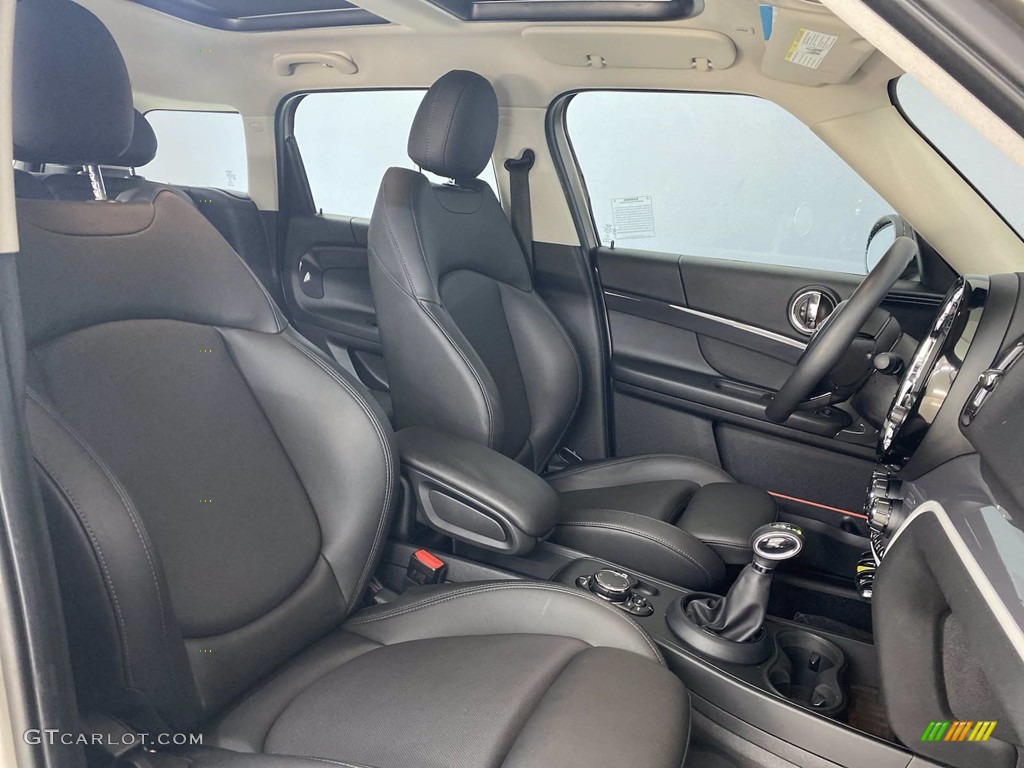Carbon Black Interior 2019 Mini Countryman Cooper S E All4 Hybrid Photo #143745176