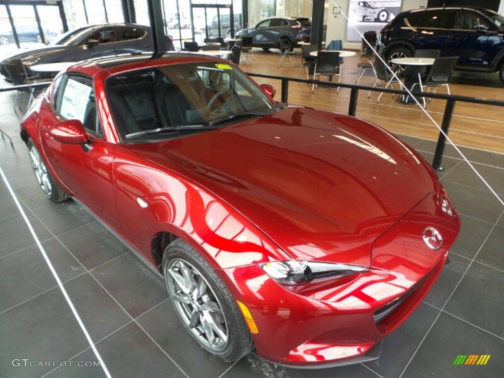Soul Red Crystal Metallic 2022 Mazda MX-5 Miata RF Grand Touring Exterior Photo #143745944
