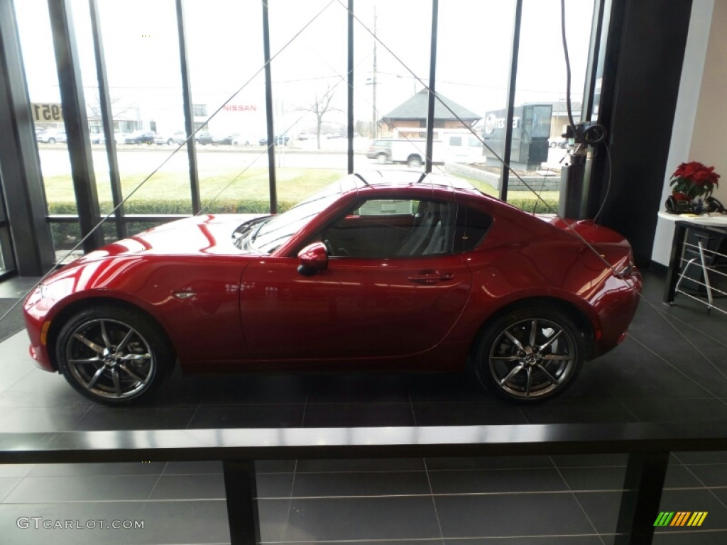 Soul Red Crystal Metallic 2022 Mazda MX-5 Miata RF Grand Touring Exterior Photo #143746013