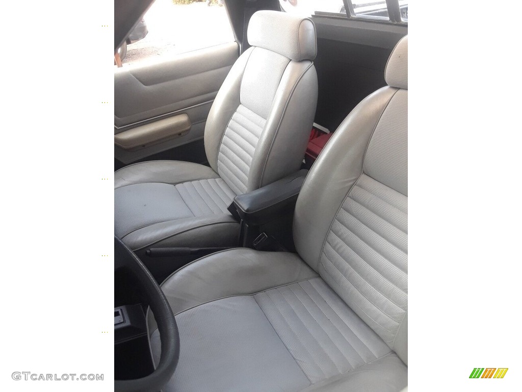 1984 Dodge Rampage Shelby Clone Front Seat Photo #143746079