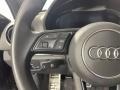 Black 2018 Audi A3 2.0 Premium Steering Wheel