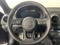 Black 2018 Audi A3 2.0 Premium Steering Wheel