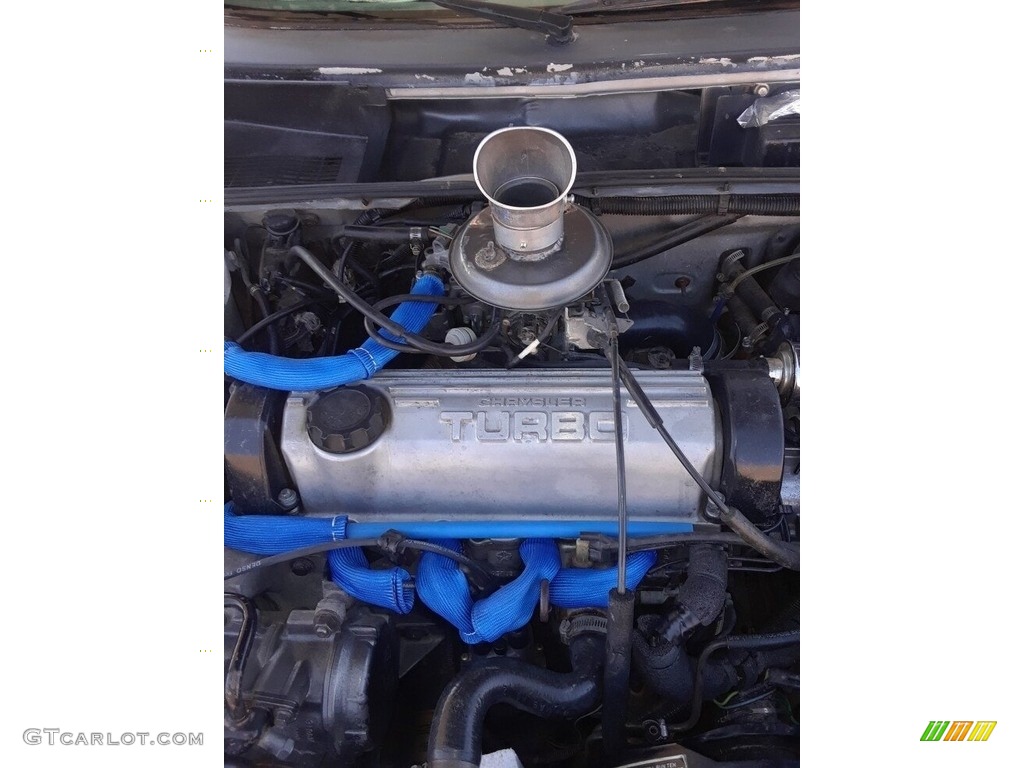 1984 Dodge Rampage Shelby Clone 2.2 Liter Turbocharged OHV 8-Valve 4 Cylinder Engine Photo #143746127