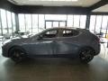 2022 Polymetal Gray Metallic Mazda Mazda3 Carbon Edition Hatchback  photo #6