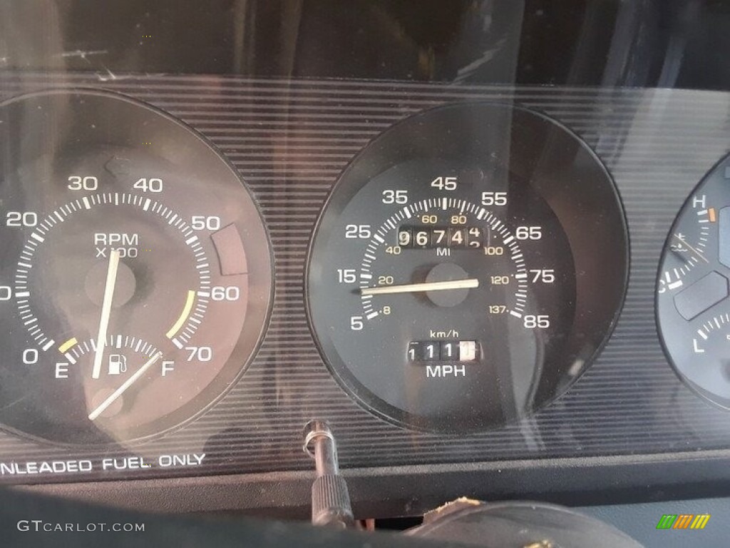 1984 Dodge Rampage Shelby Clone Gauges Photos