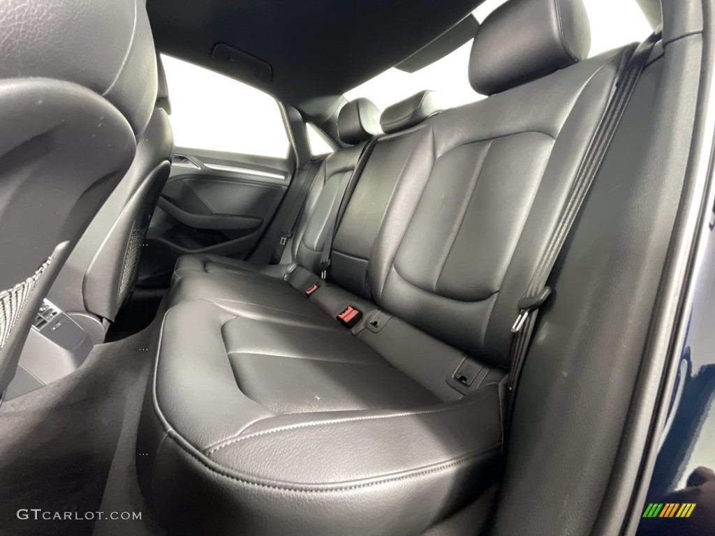 Black Interior 2018 Audi A3 2.0 Premium Photo #143746322