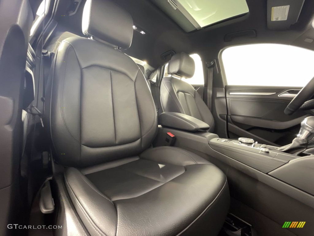 Black Interior 2018 Audi A3 2.0 Premium Photo #143746379
