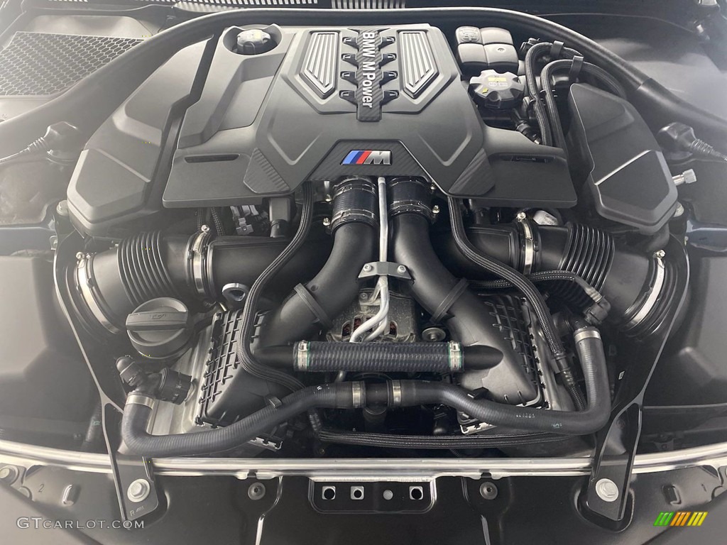 2022 BMW M8 Competition Coupe 4.4 Liter M TwinPower Turbocharged DOHC 32-Valve VVT V8 Engine Photo #143746484
