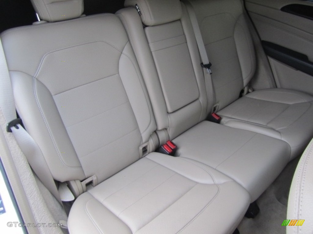 2014 ML 350 4Matic - Polar White / Almond Beige photo #24